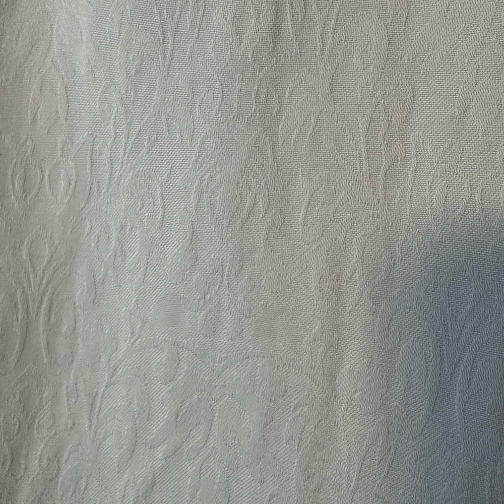 Zagiri Mens Long Sleeve Button Up Shirt Light Blue Patterned With Flip Cuff Sz L - Picture 2 of 5